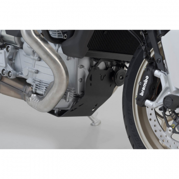 view Sw-Motech MSS.17.038.10000/B Skid Plate, Black for Moto-Guzzi V100 Mandello '23-