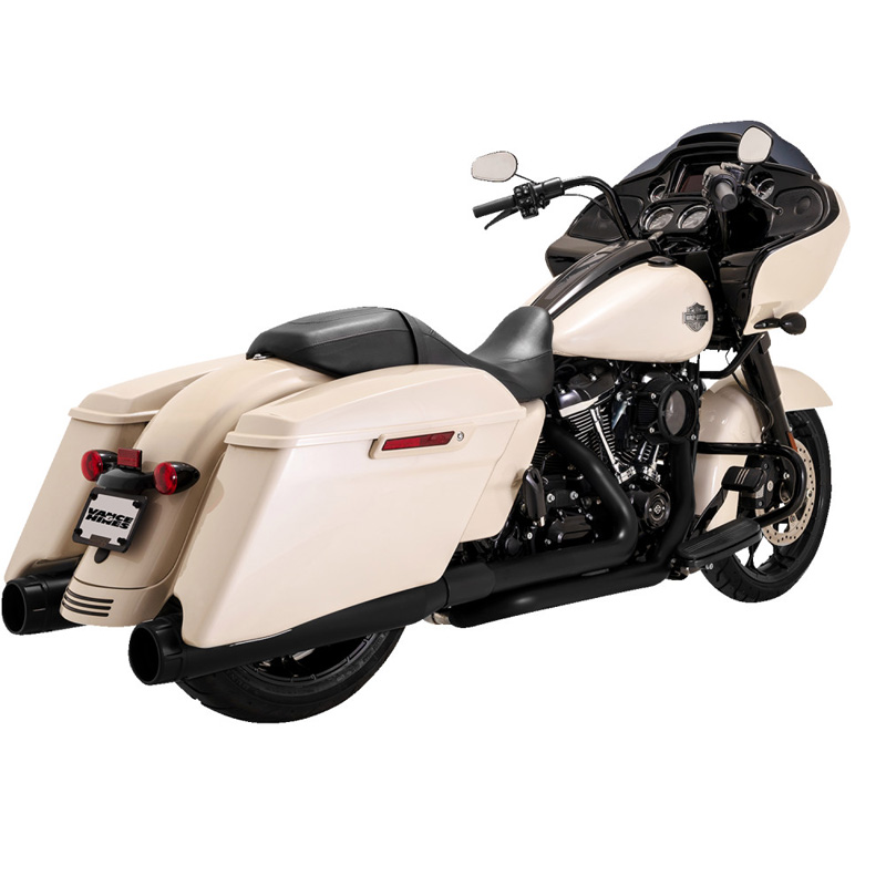 Vance & Hines 47351 Dresser Dual Exhausts, Chrome for Harley Touring M8