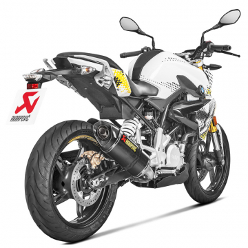 view Akrapovic S-B3R1-RC/1 Racing Line Full Exhaust, Carbon for BMW G310R/GS '17-'22