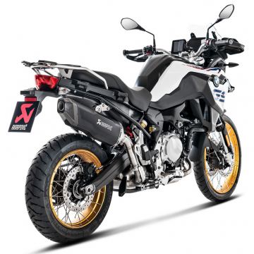 view Akrapovic S-B8SO8-HFBFCTBL Slip-on Line Exhaust, Titanium for BMW F850GS/Adventure '18-