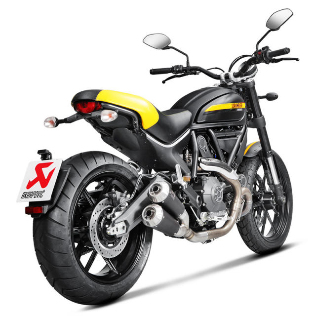 Ducati scrambler exhaust clearance