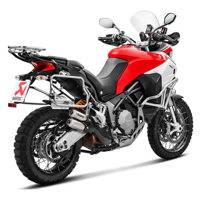 Multistrada 950 exhaust clearance