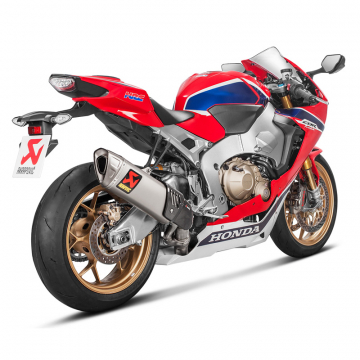 Akrapovic S-H10SO17-HAPXLT/1 Slip-on Line Exhaust for Honda CBR1000RR '17-'19