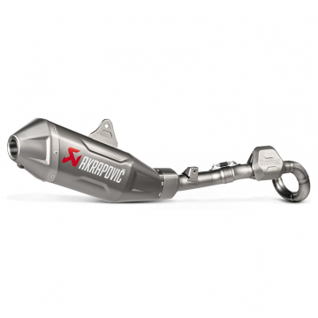 view Akrapovic S-H2MET13-FDHLTA Evolution Line Full Exhaust for Honda CRF250 R/X '22-
