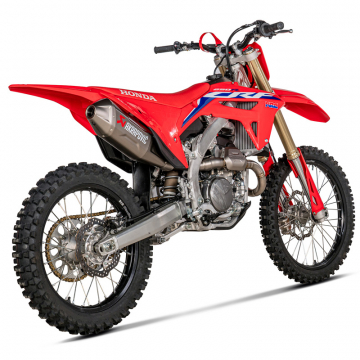 view Akrapovic S-H2MET13-FDHLTA Evolution Line Full Exhaust for Honda CRF250 R/X '22-