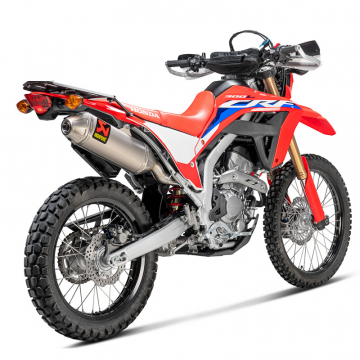 view Akrapovic S-H3SO10-BNTA Slip-on Line Exhaust, Titanium for Honda CRF300L '21-
