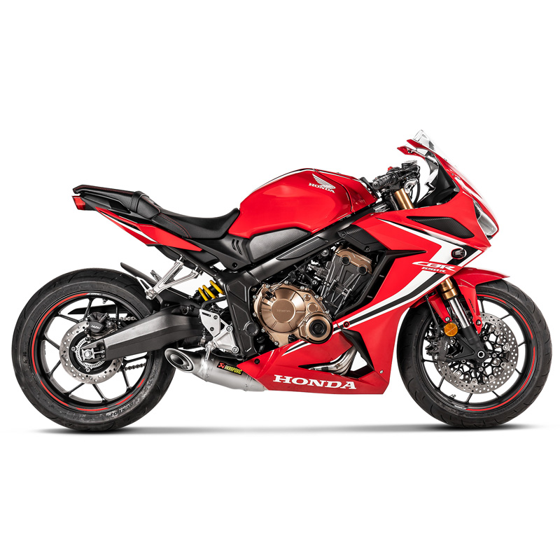 Akrapovic S H6R11 AFT Racing Line Full Exhaust Titanium for Honda CB650F CBR650F R Accessories International