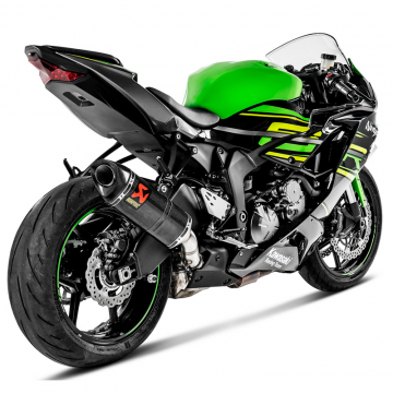 view Akrapovic S-K6SO7-ZC Slip-on Line Exhaust for Kawasaki Ninja ZX-6R '09-'20