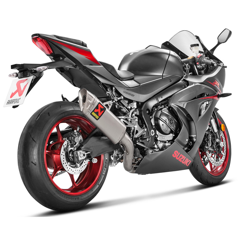 Akrapovic S-S10R11-APLT Racing Line Full Exhaust, Carbon for Suzuki GSX ...