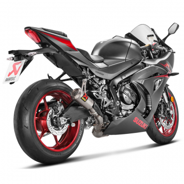 view Akrapovic S-S10SO13-CUBT Slip-on Line Round Exhaust, Silver for Suzuki GSX-R1000 '17-