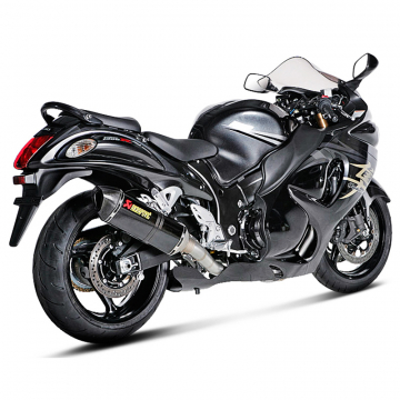 view Akrapovic S-S13R2-RC Racing Line Full Exhaust, Carbon for Suzuki GSX1300R Hayabusa '08-'17