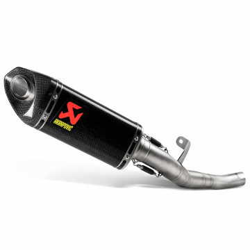 view Akrapovic S-T7SO3-APC Slip-on Line Exhaust, Titanium for Street Triple 765 /RS/R '17-'22