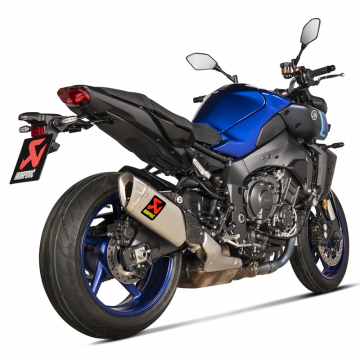 view Akrapovic S-Y10SO20-HAPLT Slip-on Line Exhaust, Titanium for Yamaha MT-10 (2022-)