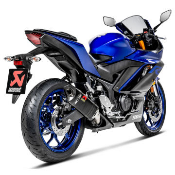 view Akrapovic S-Y2SO16-HAPC/1 Slip-on Line Exhaust for Yamaha YZF-R3 '15-'21 / MT-03 '20-'21