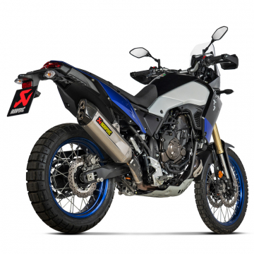 view Akrapovic S-Y7SO5-HGJT Slip-on Line Oval Exhaust, Titanium for Yamaha Tenere 700 '21-