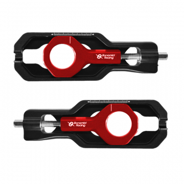 view Bonamici CHAD4-RED Chain Adjusters for Aprilia RSV4 / Tuono V4 (2015-2020)