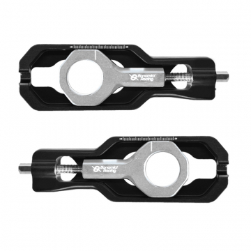 view Bonamici CHAD7-SILVER Chain Adjusters for Yamaha YZF-R6 (2017-2020)