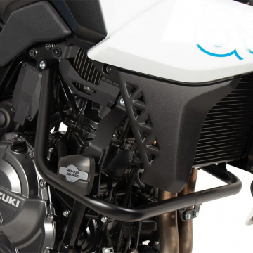 view Hepco & Becker 501.3551 00 01 Crashbars, Black for Suzuki GSX-8S (2023-)