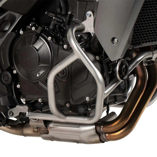 Hepco & Becker 501.9539 00 09 Lower Crashbars, Silver for Honda