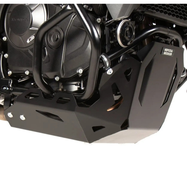 Hepco & Becker 810.9539 00 01 Skid Plate, Black for Honda XL750