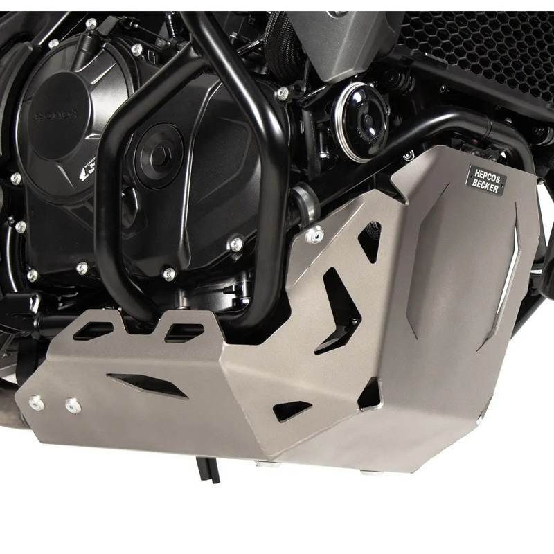 Hepco & Becker 810.9539 00 12 Skid Plate, Silver for Honda XL750