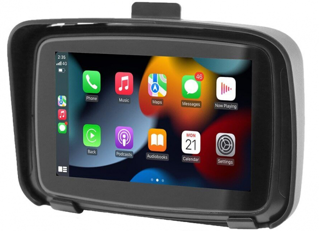 Motorcycle CarPlay / Android Auto Marine Tablet