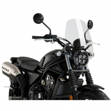 view PUIG 21700W New Generation Touring Windshield for Honda CL500 (2023-)
