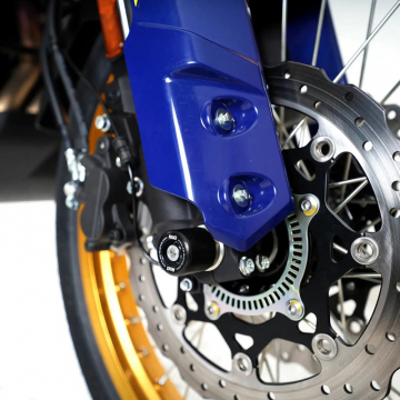 view R&G FP0277BK Fork Protectors, Black for Suzuki GSX-8S & V-Strom 800DE (2023-)