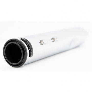 view Rinehart 500-1110 4.5" HP45 XL Slip-on Exhausts, Chrome w/ Black for Harley Touring '17-