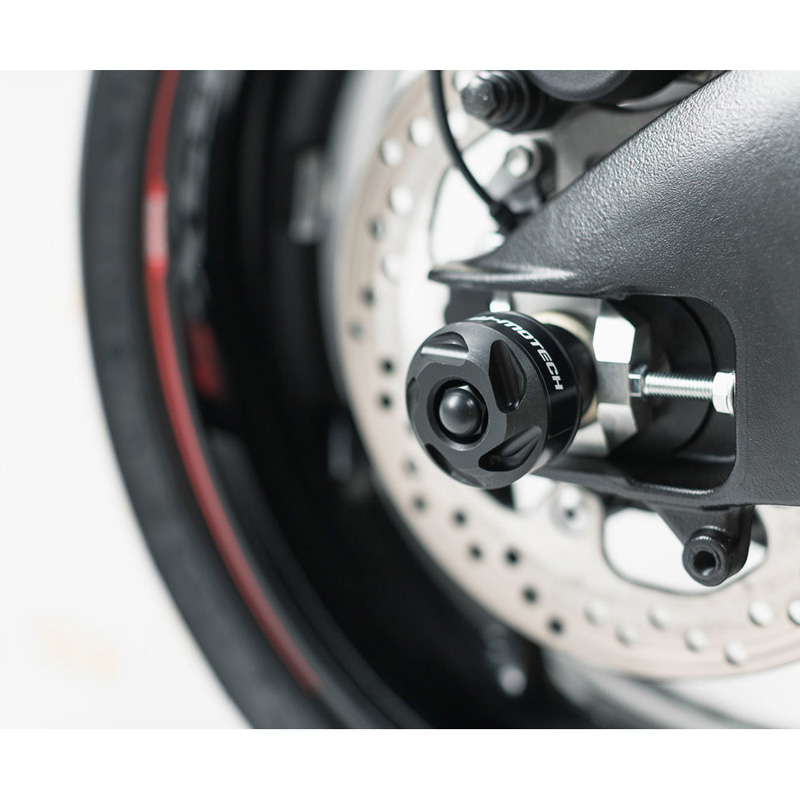SwMotech STP.05.176.10300/B Rear Axle Sliders for Honda CBR1000RR '17
