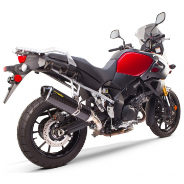view Two Bros 005-4130405-S1B S1R 3K Slip-on Exhaust for Suzuki V-Strom 1000 / DL1000 '14-'19