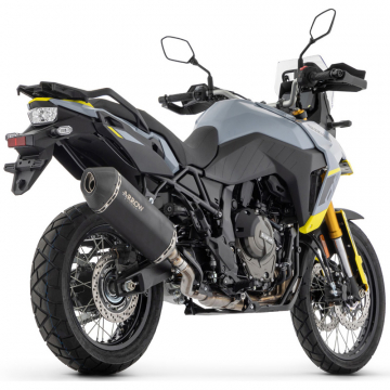 Arrow 72511SKN Sonora Slip-on Exhaust, Titanium Dark for Suzuki V-Strom 800DE (2023-)