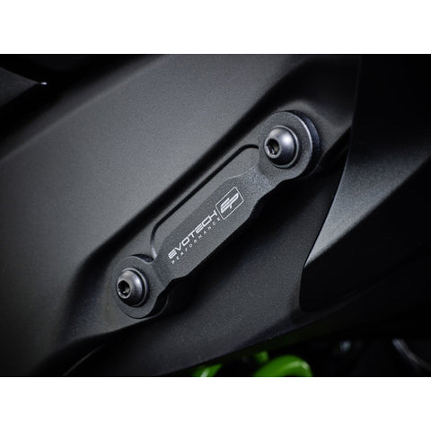 Evotech PRN008749 Footrest Blanking Plate Kit for Kawasaki ZX-10R