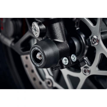 Evotech PRN011887-013712 Axle Sliders Kit for Triumph Street Triple R/S/RS models