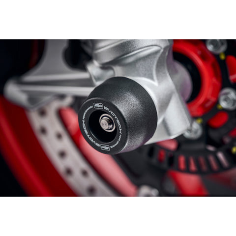 Evotech PRN015257-015260 Axle Sliders Kit for Aprilia Tuono 660