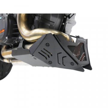 view Evotech PRN015305-015317 Skid Plate, Black for KTM 1290/1390Super Duke R/Evo (2020-)