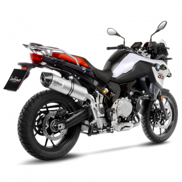 view LeoVince 14263E LV One Evo Slip-on Exhaust, Stainless for BMW F750/850 GS/Adventure '18-