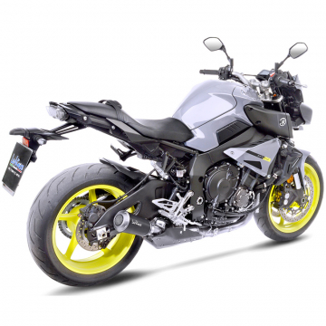 view LeoVince 15203B LV-10 Black Slip-on Exhaust for Yamaha MT-10/FZ-10/SP '16-'21