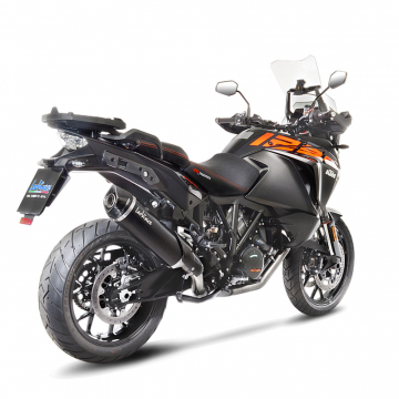 view LeoVince 14045 Nero Slip-on Exhaust, Black for KTM Adventure 1090/1290 '16-'20