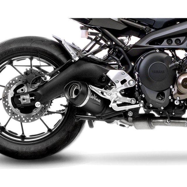 EM MOTO  14228EKB - Full Exhaust LeoVince LV ONE EVO Black YAMAHA MT-09 SP  (18-20)