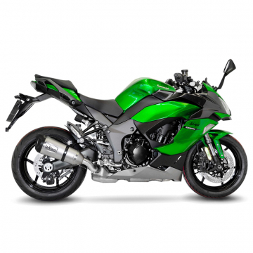 view LeoVince 14337ST Factory S Slip-on Exhaust, Titanium for Kawasaki Ninja 1000SX '20-
