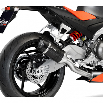 view LeoVince 14370E LV Pro Full Exhaust, Carbon for Triumph 660 RS & Tuono (2021-)