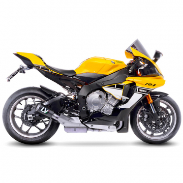 view LeoVince 15201C LV-10 Carbon Slip-on Exhaust for Yamaha YZF-R1/M '15-