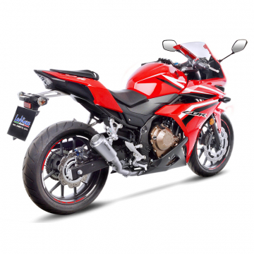 view LeoVince 15208 LV-10 Stainless Slip-on Exhaust for Honda 500 models
