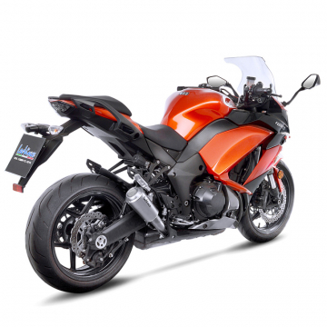 view LeoVince 15209 LV-10 Titanium Slip-on Exhausts for Kawasaki Ninja 1000 & Z1000/SX