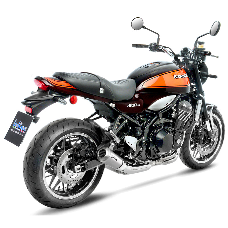LeoVince 15216 LV10 Stainless Slipon Exhaust for Kawasaki Z900RS/Cafe