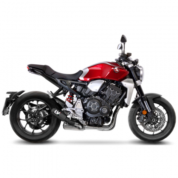 view LeoVince 15222FB LV-10 Full Black Slip-on Exhaust for Honda CB1000R (2018-)