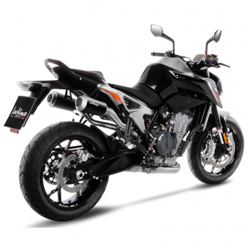 view LeoVince 15228B LV-10 Black Slip-on Exhaust for KTM 790/890 Duke (2018-)