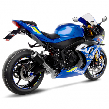 view LeoVince 15231B LV-10 Black Slip-on Exhaust for Suzuki GSX-R1000/R '17-'21