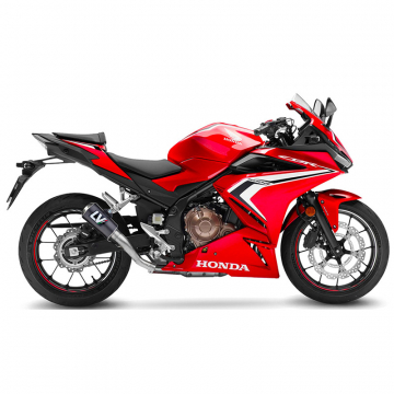 view LeoVince 15236C LV-10 Carbon Slip-on Exhaust for Honda CB500F / CBR500R '19-